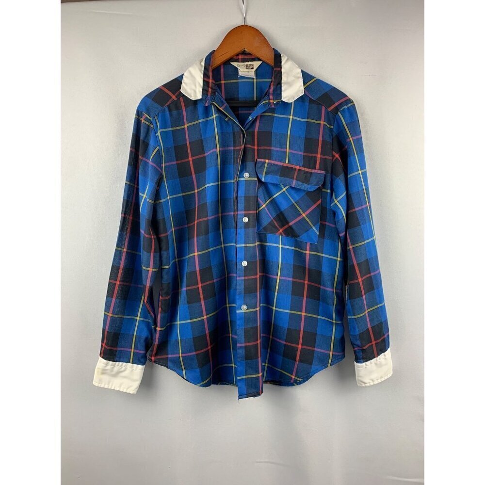 Vintage Sears The Fashion Place Women’s Plaid Shirt